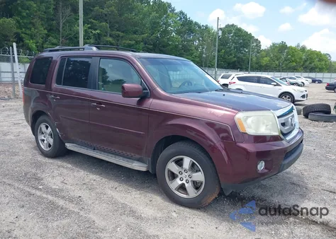 2009 Honda Pilot Ex-L из США, поврежденный, VIN 5FNYF38539B016260